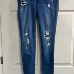 Treasure & Bond  Blue Distressed Skinny Fit Jeans - Size 30 - EUC Photo 0