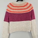 American Eagle Striped Cardigan Cropped Button Front Long Sleeve Size M NWOT Photo 11