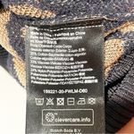 Scotch & Soda  Size Large Brown Long Sleeve Cotton-Blend Jacquard Knit Pullover Photo 4