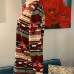 Blair  Womens Vintage Fair Isle Aztec Turtleneck Fleece Top Shirt Multicolor M Photo 3