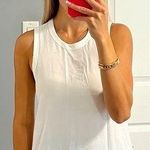 Helmut Lang  White Tank Top Blouse Photo 0