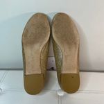Stuart Weitzman Gold Sparkle Glitter Loafers Flats Size 9 Festive Holiday Photo 5