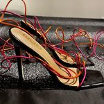 EGO Womens sz6  wrap around heels  Photo 0