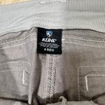 Kuhl  Cabo Pants Womens 4 Regular Ash Gray Linen Blend Lightweight Hiking Outdoor Photo 4