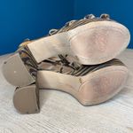 Vince Camuto  Garnitta Tiger Stripe Strap Platform Block Heel Sandal Women’s 8.5 Photo 5