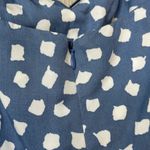 Anthropologie  WHIT TWO | Knotted Dot Blue White Jumpsuit Size 4 Photo 5