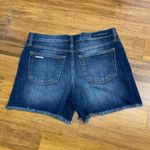 Rock & Republic Rock &‎ Republic Kimber Denim Shorts Womens Size 10 Frayed Hem Dark Wash Casual Photo 1