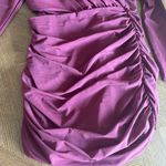 House Of CB LUCINDA MULBERRY CUTOUT MINI DRESS, Size Large, $239 Photo 12