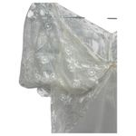 Wacoal Vintage Look White Lace Teddy Bodysuit Bridal Wedding Coquette Size XL Photo 3