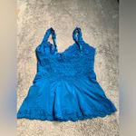 Frederick's of Hollywood  Blue Lace Trim Camisole small Photo 5