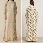 Anthropologie  Bel Kazan Sadie Duster Kimono in Ivory Multi Photo 5