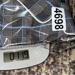 Ralph Lauren Lauren  Size M Black Blue Plaid Long Sleeve Pajama Top & Bottom Set Photo 9