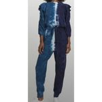 Something Navy  Meghan Ruffle Tie Dye Jumpsuit Sz. XS Photo 2