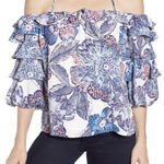 1. State  Floral Blouse Photo 0