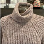 Old Navy  Pink Cowl Neck Sweater Ribbed Knit Photo 2