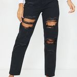 Pull & Bear Distressed Mom Jeans Photo 0