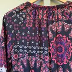 Collective Concepts  Boho Floral‎ Dress Tassels Pink Photo 2