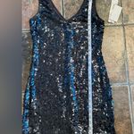 Love Reign NWT  Metallic Sequin Cocktail Party Mini Dress Size S Photo 7