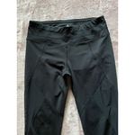 Athleta ‎ Aura Sonar Women's Capri Mesh Legging Black Size Small Photo 1