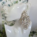 Boutique Large Statement Glam Teardrop Earrings Photo 9