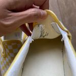Vans  Checkered Yellow Slip On Sneakers Shoes 5.5 Men 7 Women Photo 9