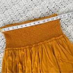 Anthropologie  Saturday Sunday Tiered Smocked Tube Top Orange (Small) Photo 3