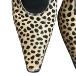 Donald Pliner Hair Leather Boot Shoe Pump Elastic Side Panels, Sz 8 Photo 8