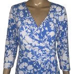 Chadwick's Chadwick’s of Boston blue floral dress Photo 3