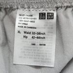 Uniqlo  Gray Pull-on Shorts Size XL Light Gray Pull-on Drawstring Shorts Photo 4