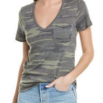 Socialite  short sleeve pocket t-shirt in camo Photo 0
