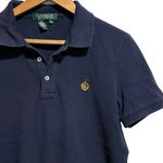 Ralph Lauren Lauren‎  polo shirt blue women's medium Photo 4