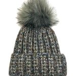 Norla Made In Canada Alpaca & Wool Blend Beanie With A Fluffy Pom Pom Photo 0