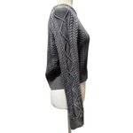 Faherty Organic Cotton Cable Knit Crewneck Sweater – Gray(Phantom) – Size Small Photo 3