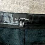 Lucy Paris Faux Leather Cropped Pants Photo 4