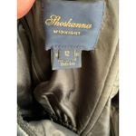 Shoshanna Black Ruffled Midi Dress size 12 Photo 3