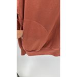 5.11 tactical WREN OVERSIZED FLEECE burnt orange size M mock-neck casual top Photo 2