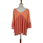 Chicsoul Coral Babydoll Tunic Top 3XL Long Sleeve Flowy Boho Casual Size undefined Photo 3