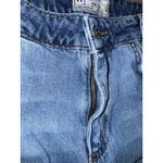 Free People  Jeans Women 26 High Rise Straight Leg Distressed Two‎ Tone Boho Photo 8