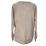 Doe & Rae  Tan Oversized Pullover NWT Size Small Tan Oversized Sweatshirt Photo 1