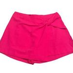 Glam  Bright Pink twist front skort Photo 0