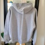 Russell Athletic Gray Hoodie Sweatshirt Photo 2