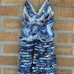 Parker Barbed Wire Mesh Fit and Flare Mini Dress Photo 0