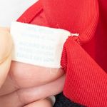 Y2K Coy Womens Cami‎ Top Size S Red Black Lace Lingerie Coquette Party Photo 5