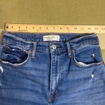 Abercrombie & Fitch  Jeans Size 4 The Ankle Straight Ultra High Rise Distressed Photo 1