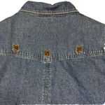 Ulla Popken Oversized Jean Shacket Plus Sz 20/22 Cotton Denim Coat Zip 2X Y2K Blue Photo 10