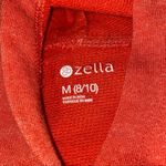 Zella Voyager Short Sleeve Hoodie w/front pocket and elastic cap sleeves medium Photo 5