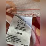 Farm Rio $248 One Shoulder Star Fish Orange Midi Dress Resort Beach Vacation Photo 6