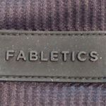 Fabletics  SWIM BOTTOM size L brand new color black waist 30” flat elastic Photo 7