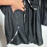 Floral Long Sleeve Swim Dress Size XL Black Photo 6