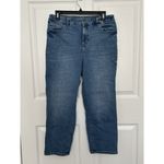 Style & Co . Womens High Rise Capri Denim Jeans Blue Size 10 Photo 1